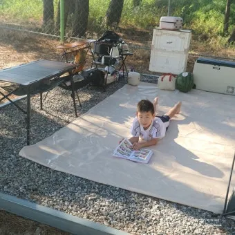 캠핑 그라운드시트 선택 두께 방수 사이즈로 바닥 냉기 차단하는 법_3