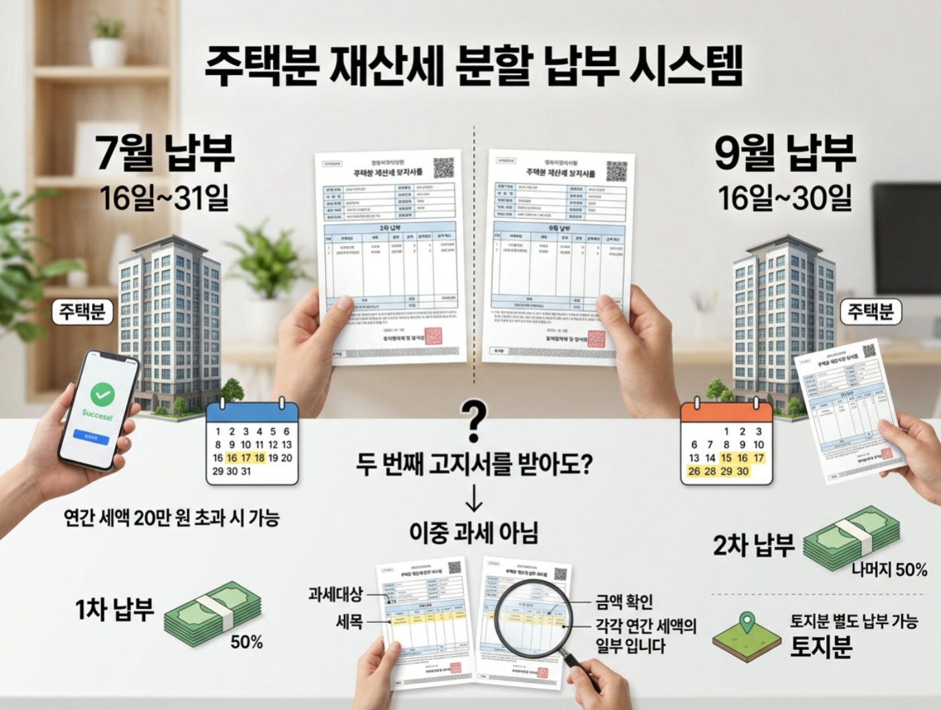 2026 재산세 납부일|7월·9월 기간 정리