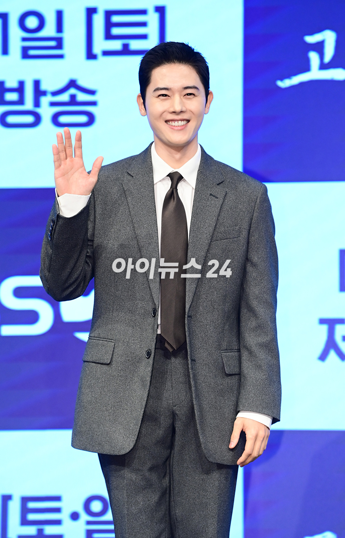 배우 김동준이 9일 오후 서울 구로구 더세인트에서 열린 KBS 2TV '고려거란전쟁' 제작발표회에서 포즈를 취하고 있다. [사진=정소희 기자]