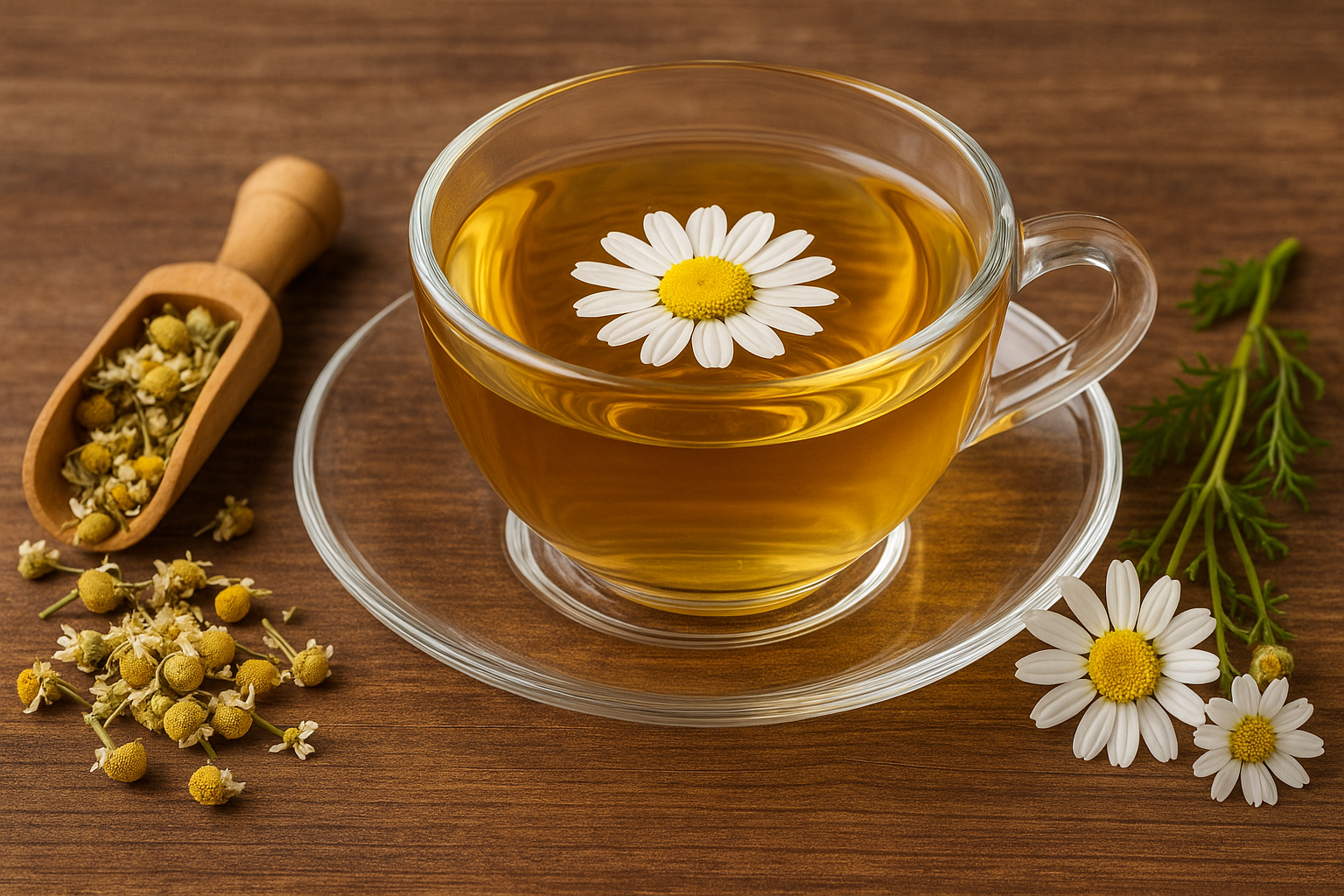 캐모마일차 불면증에 좋습니다.