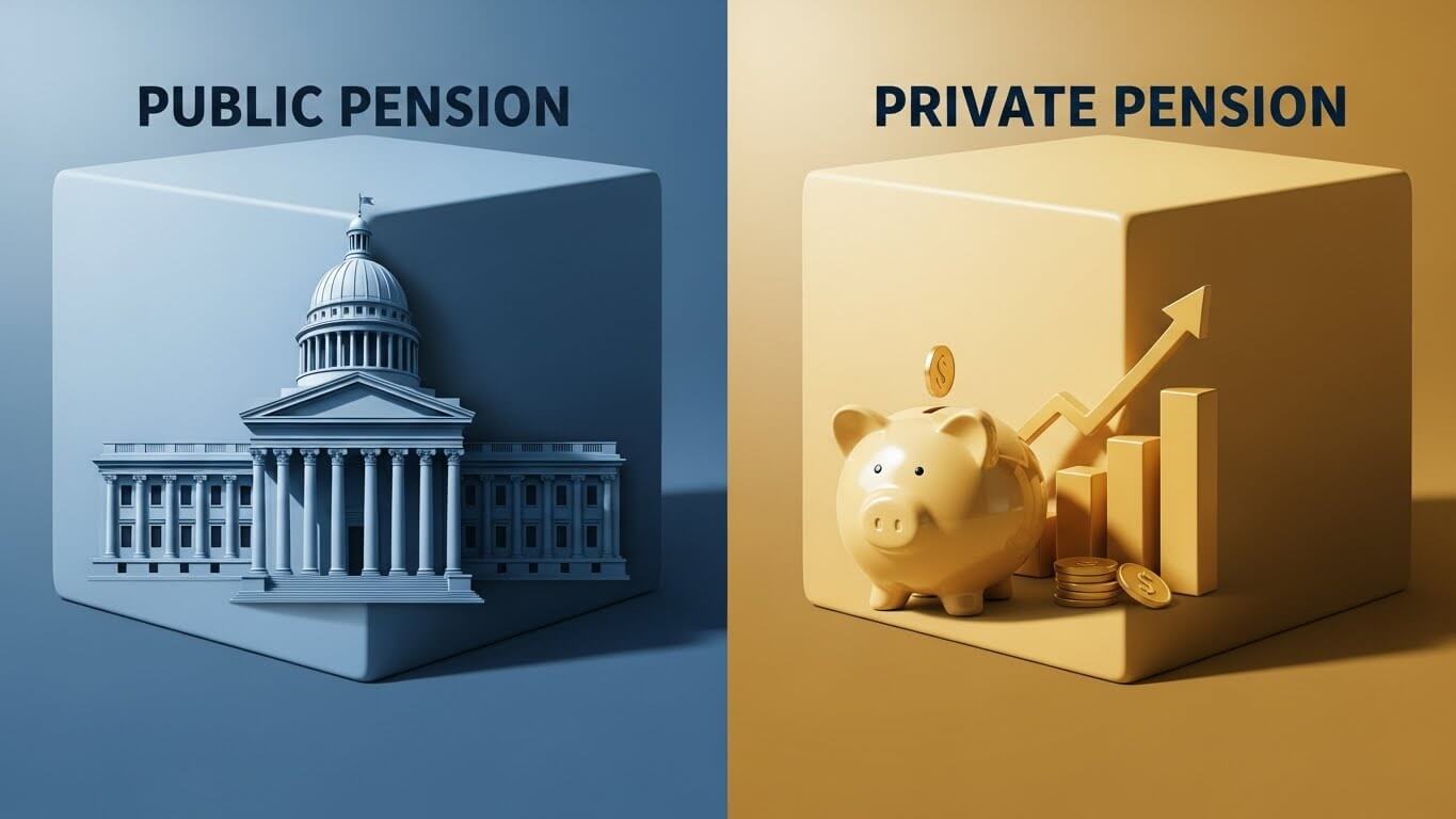 국민연금 vs 개인연금 차이 (납입방식, 수익률, 안정성)