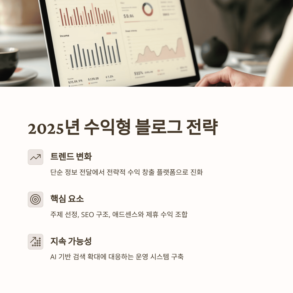 2025년 수익형 블로그 전략