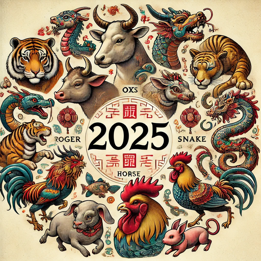 2025년 띠별 운세 이미지