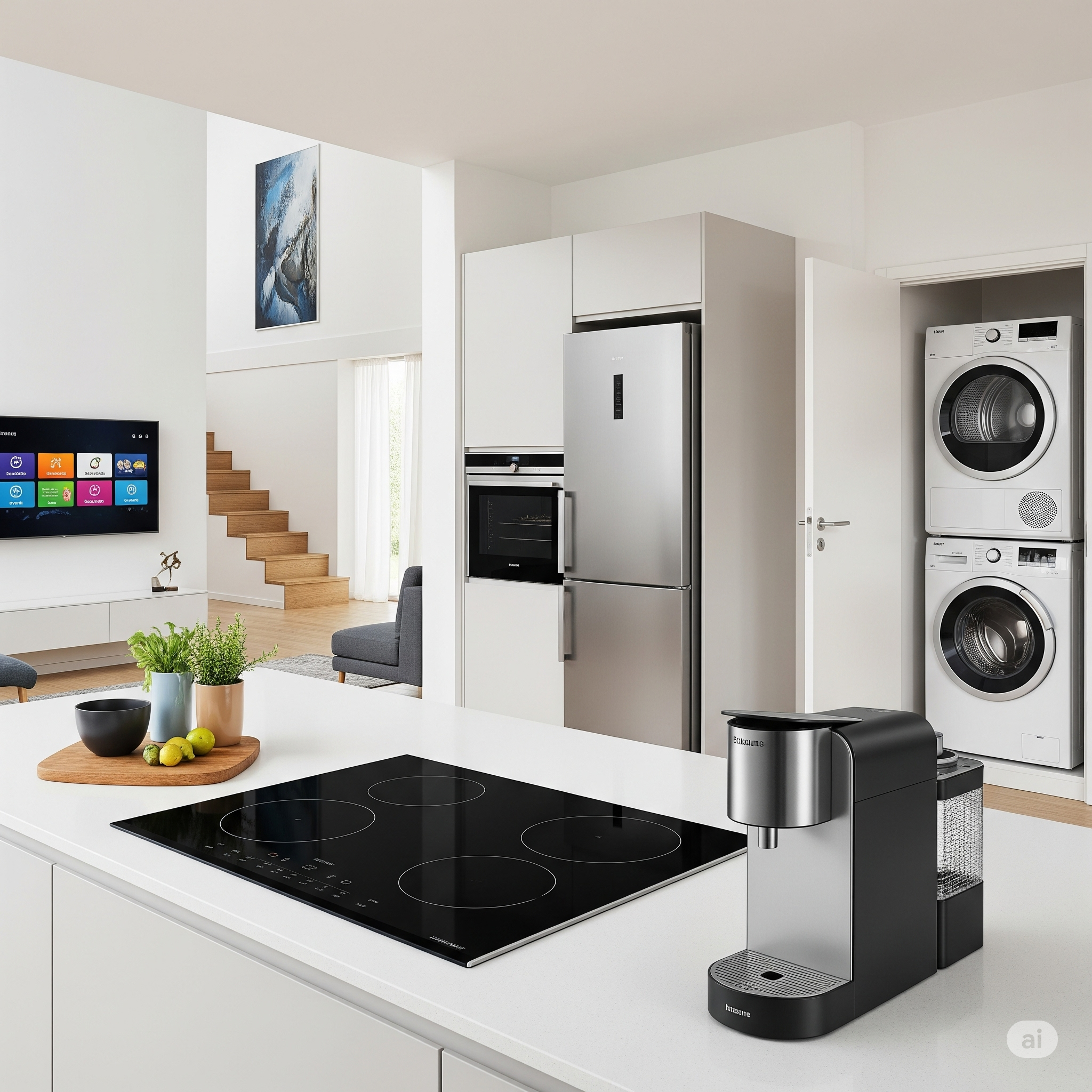 집 안 가전제품 사진