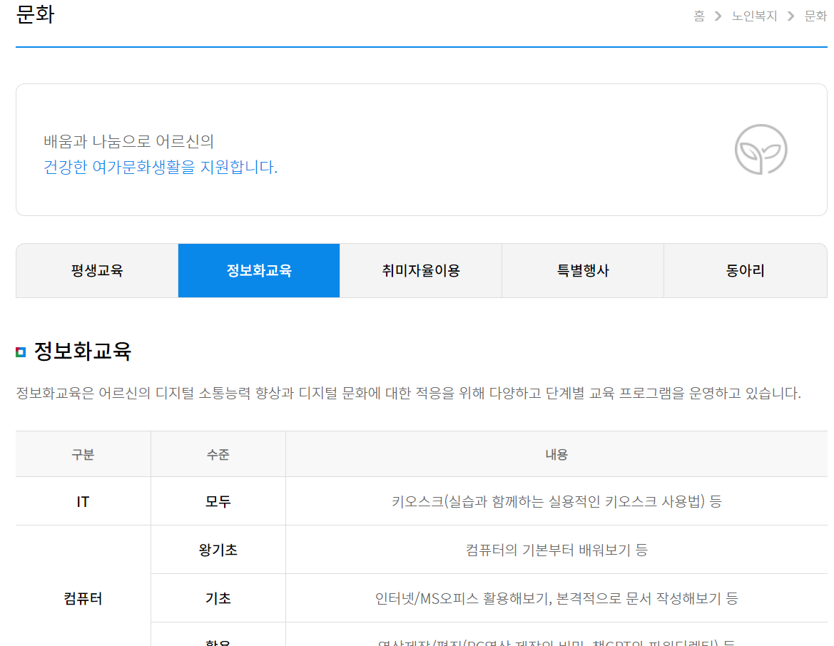 노인 일자리 사업 문제점과 해결방안