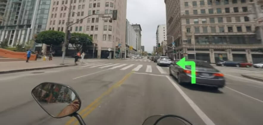 블루캡 모토 길안내