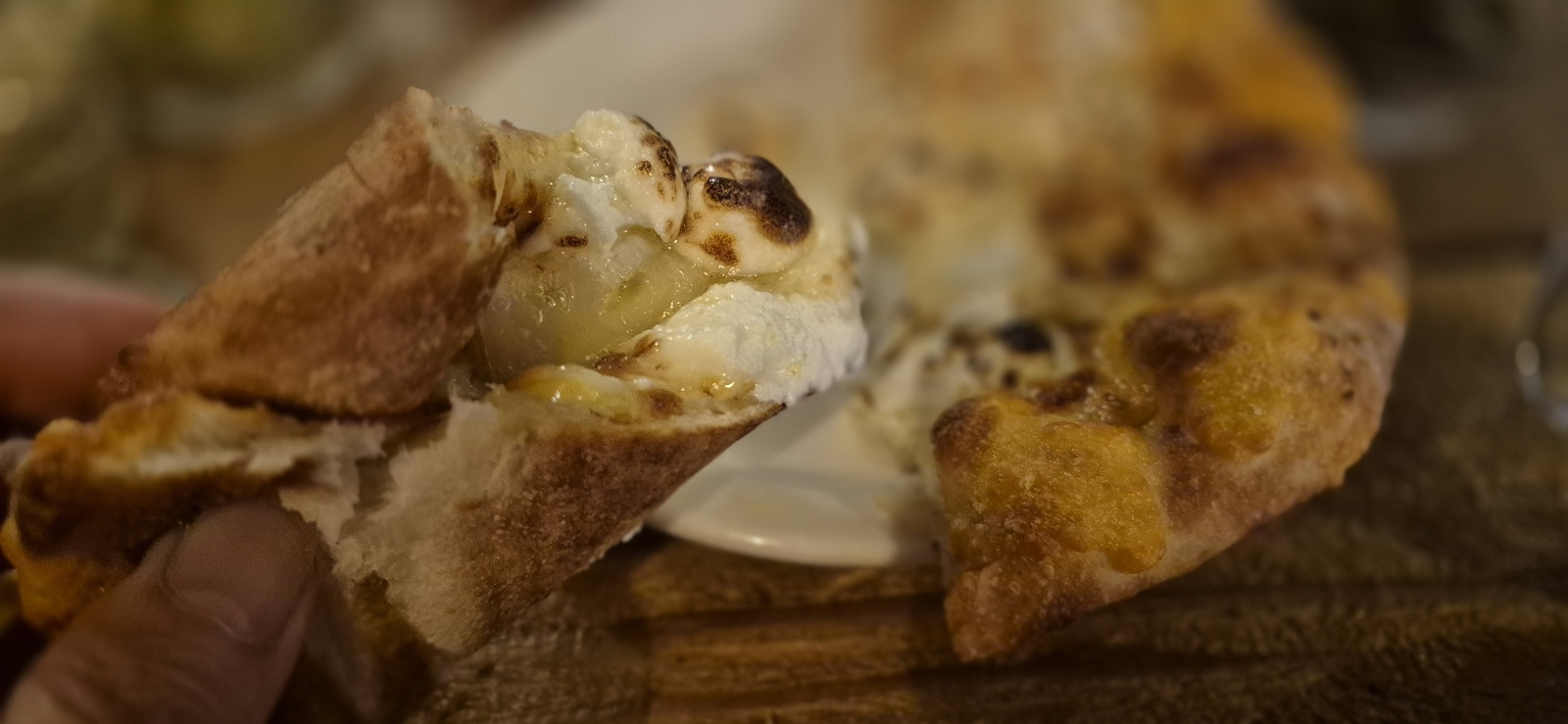 화이트 치즈 피자