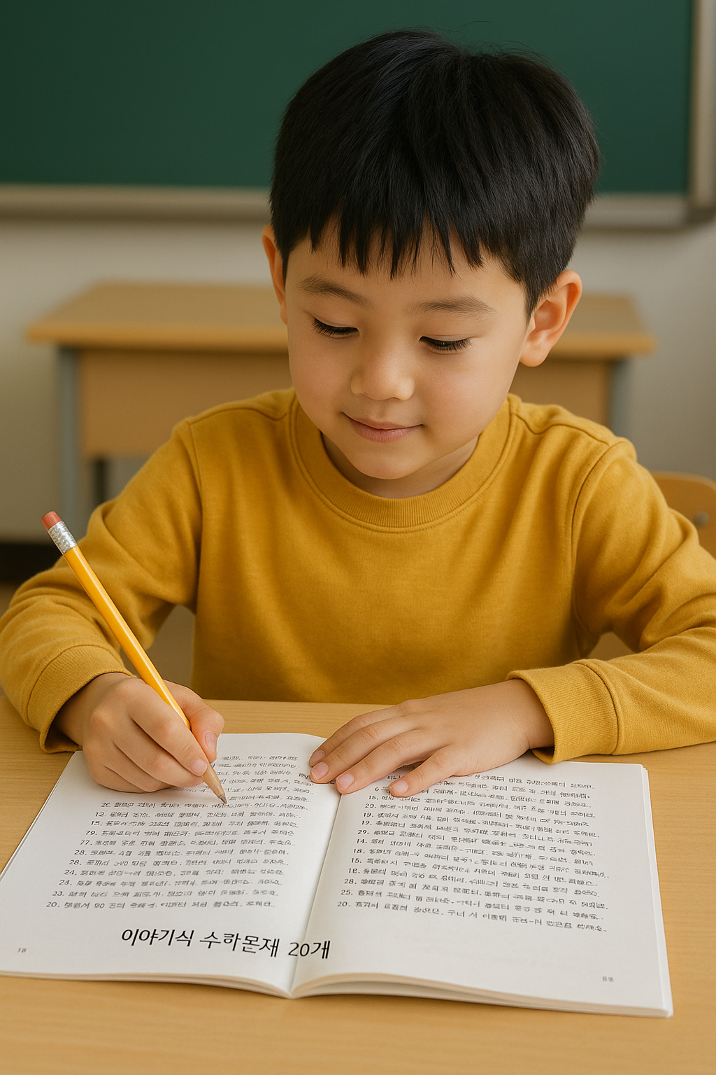 초등학교 1학년 수학 2단원 문제 예시