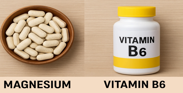 마그네슘과 비타민 B6 – 수면과 기분 안정에 기여하는 영양소