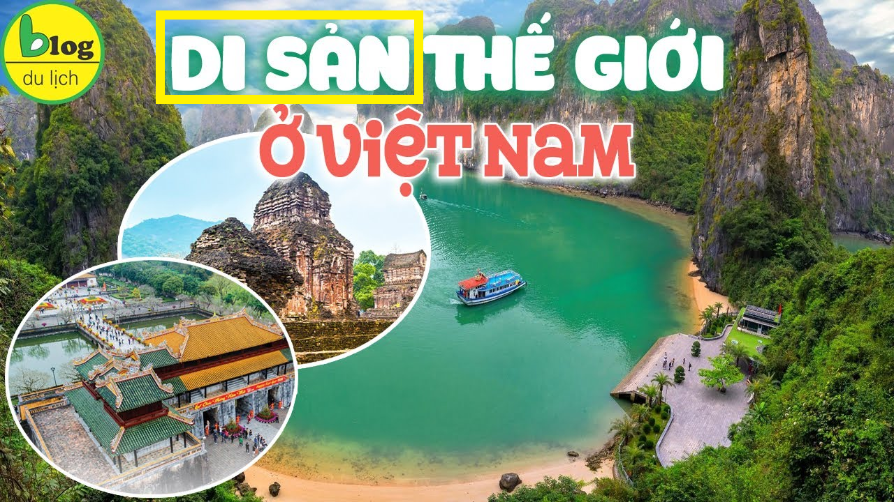 베트남의 세계유산 소개화면