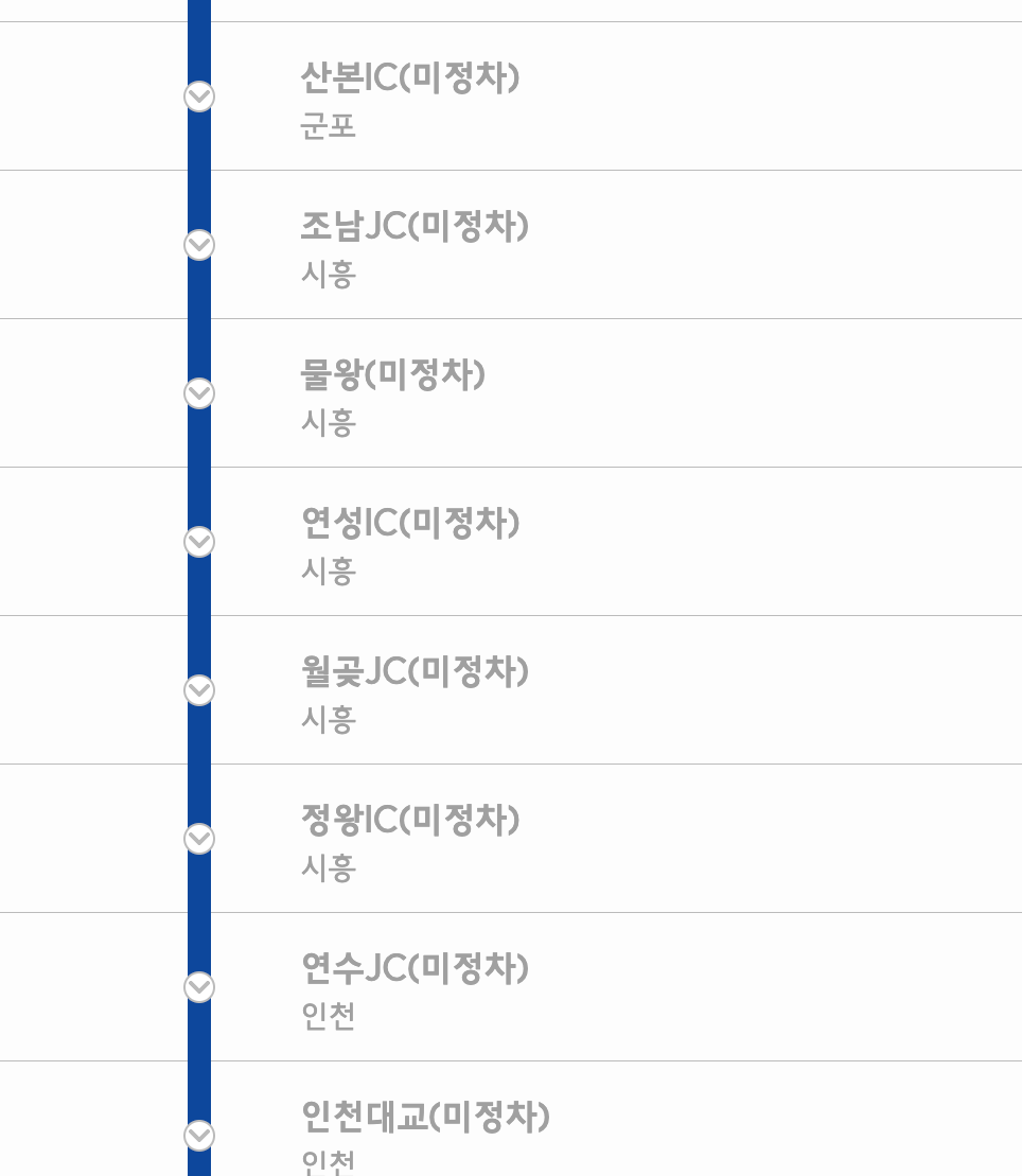 인천공항 5300-1 정차장소