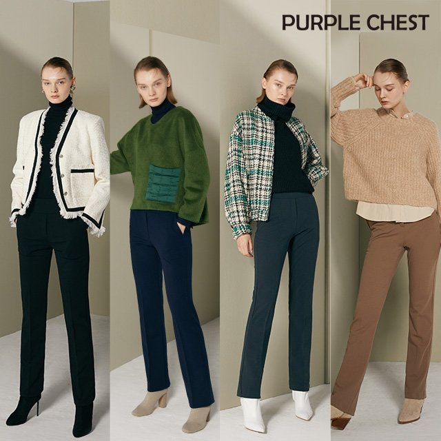 22FW 퍼플체스트 기모 팬츠 4종