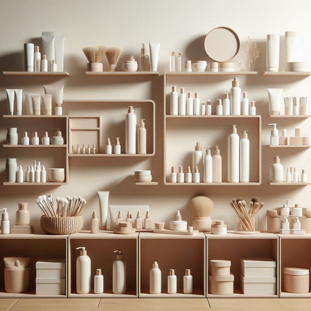 피부,체형관리 샵 배경