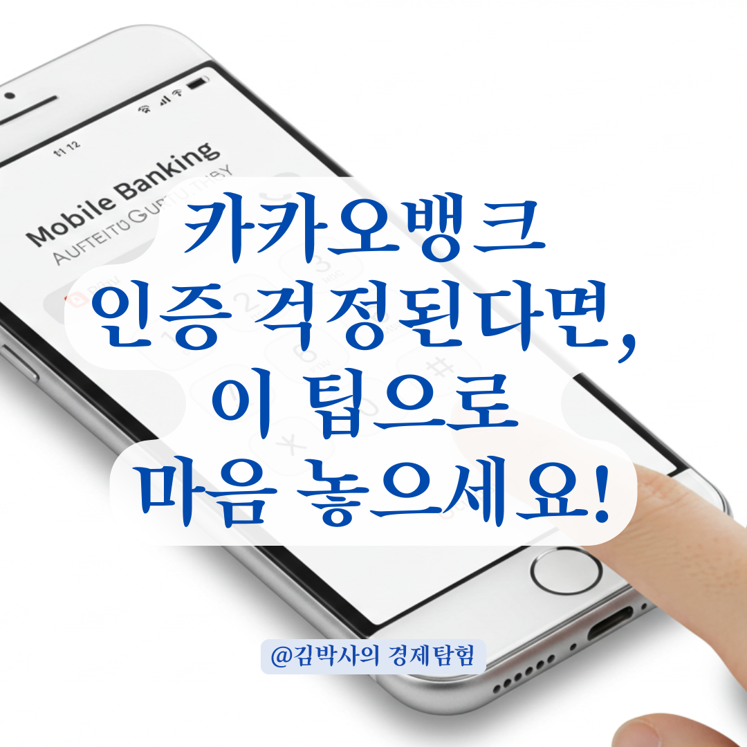 카카오뱅크 본인인증 ‘비밀번호 입력해도 괜찮을까?’ 걱정된다면 이것만 기억하세요
