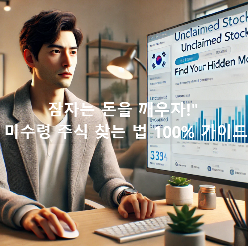 잠자는 돈을 깨우자!" 미수령 주식 찾는 법 100% 가이드