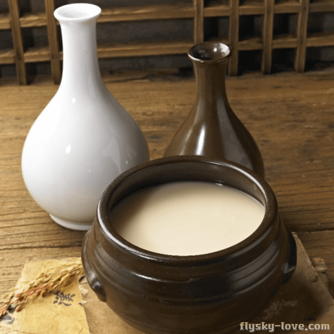 유산균이 풍부한 막걸리