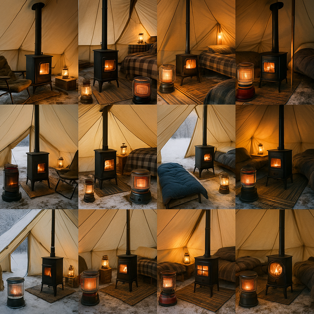 겨울 오토캠핑 난방 셋팅 가이드