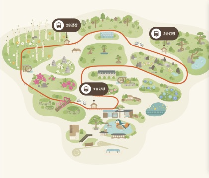 화담숲-모노레일-구간