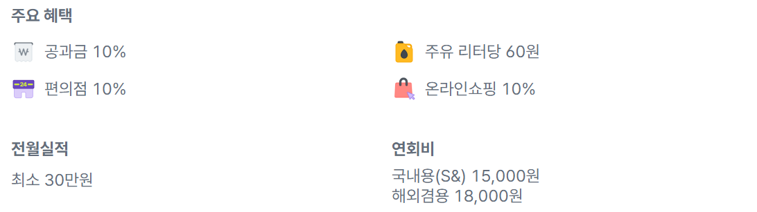 쿠팡 할인카드 BEST3