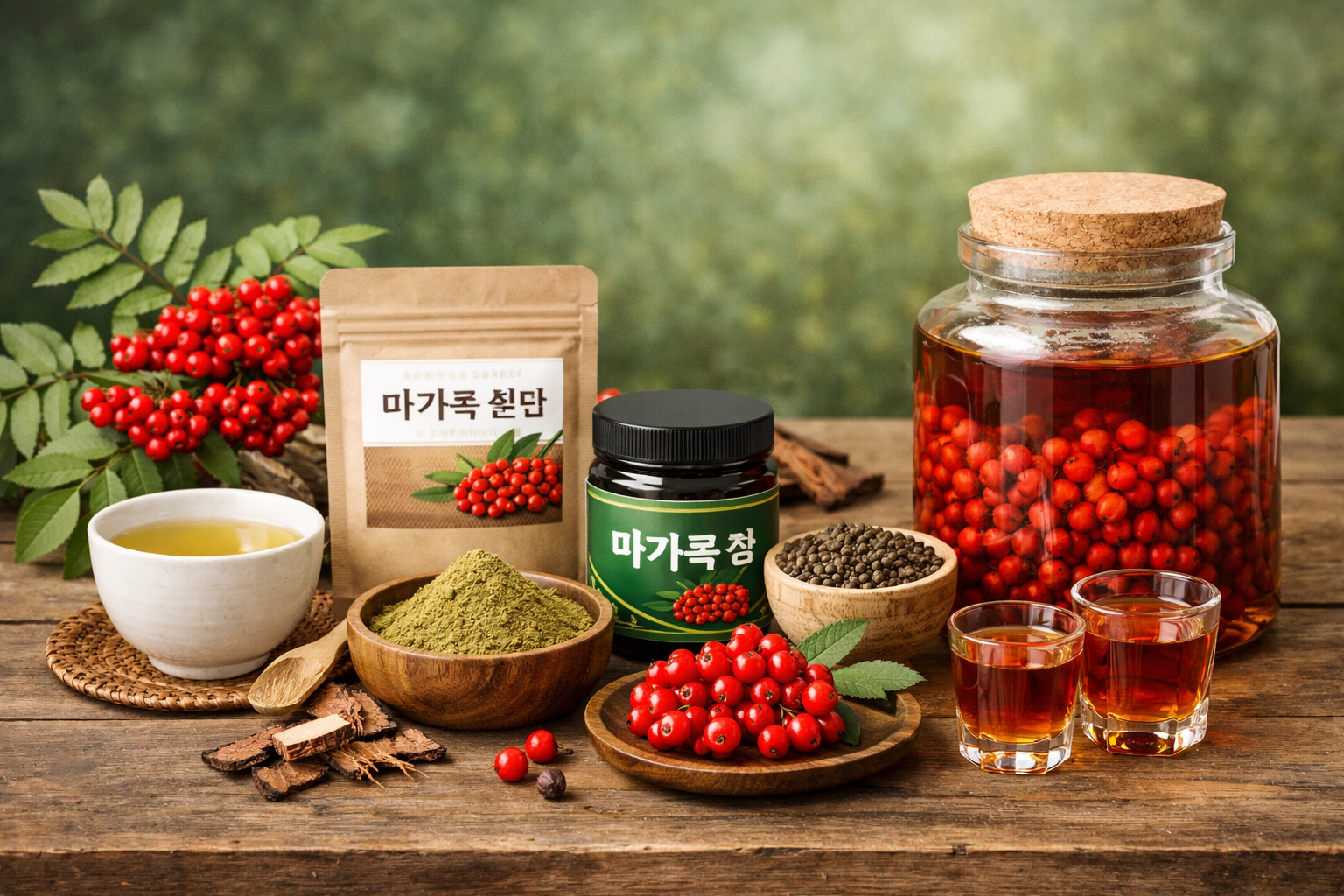 마가목 섭취하는 방법