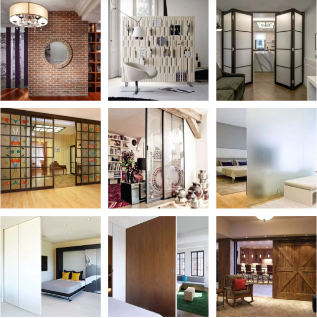 슬라이딩 및 회전식 파티션2