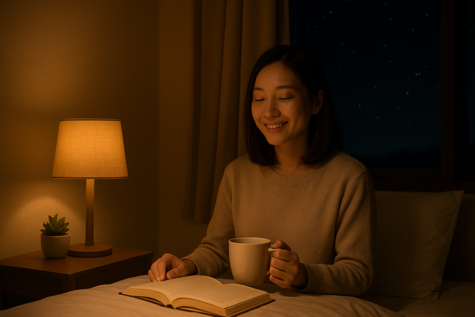 편안한 저녁 이미지