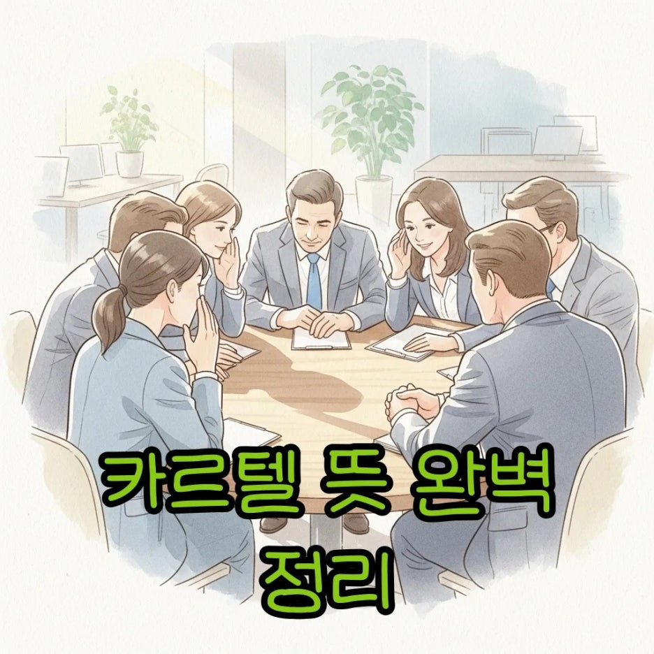 사람들이 비밀스럽게 모여 대화를 나누는 모습