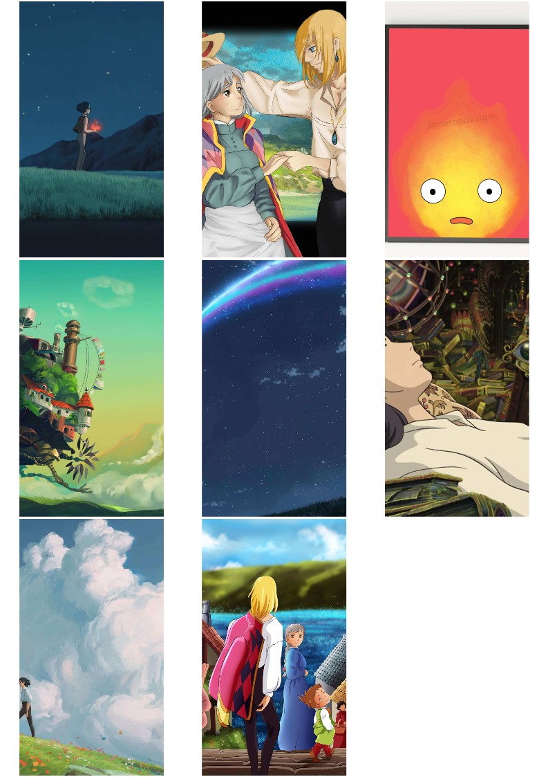 하울의 움직이는 성 배경화면 지브리 컴퓨터 아이패드 아이폰