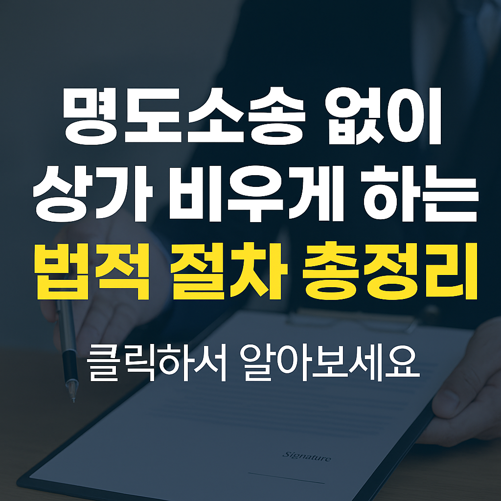 명도소송_없이_상가_비우게_하는_법적_절차_총정리_(2025 최신판)