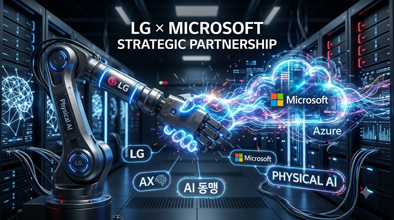 LG-MS AI 동맹: '피지컬 AI' 시대의 서막을 열다