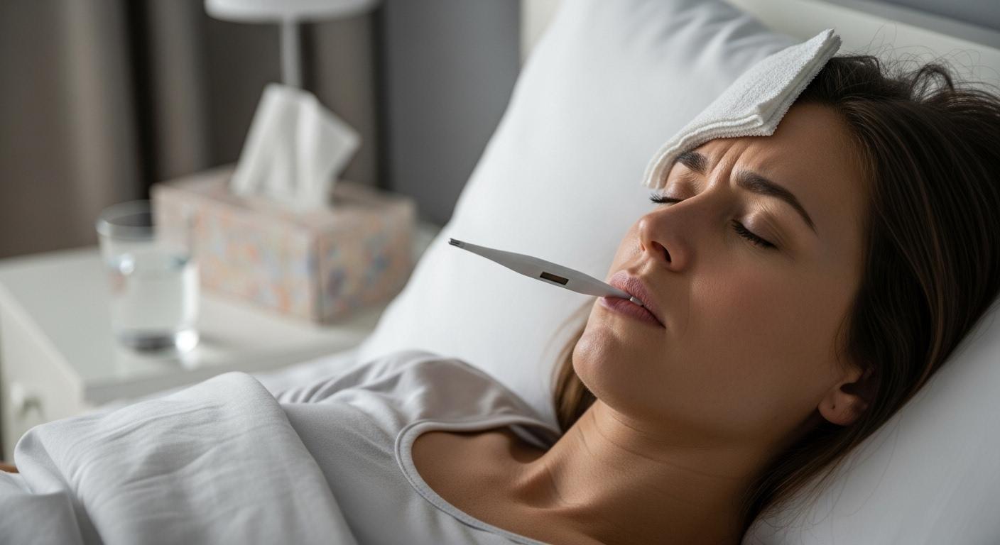 독감 증상 열 몇도