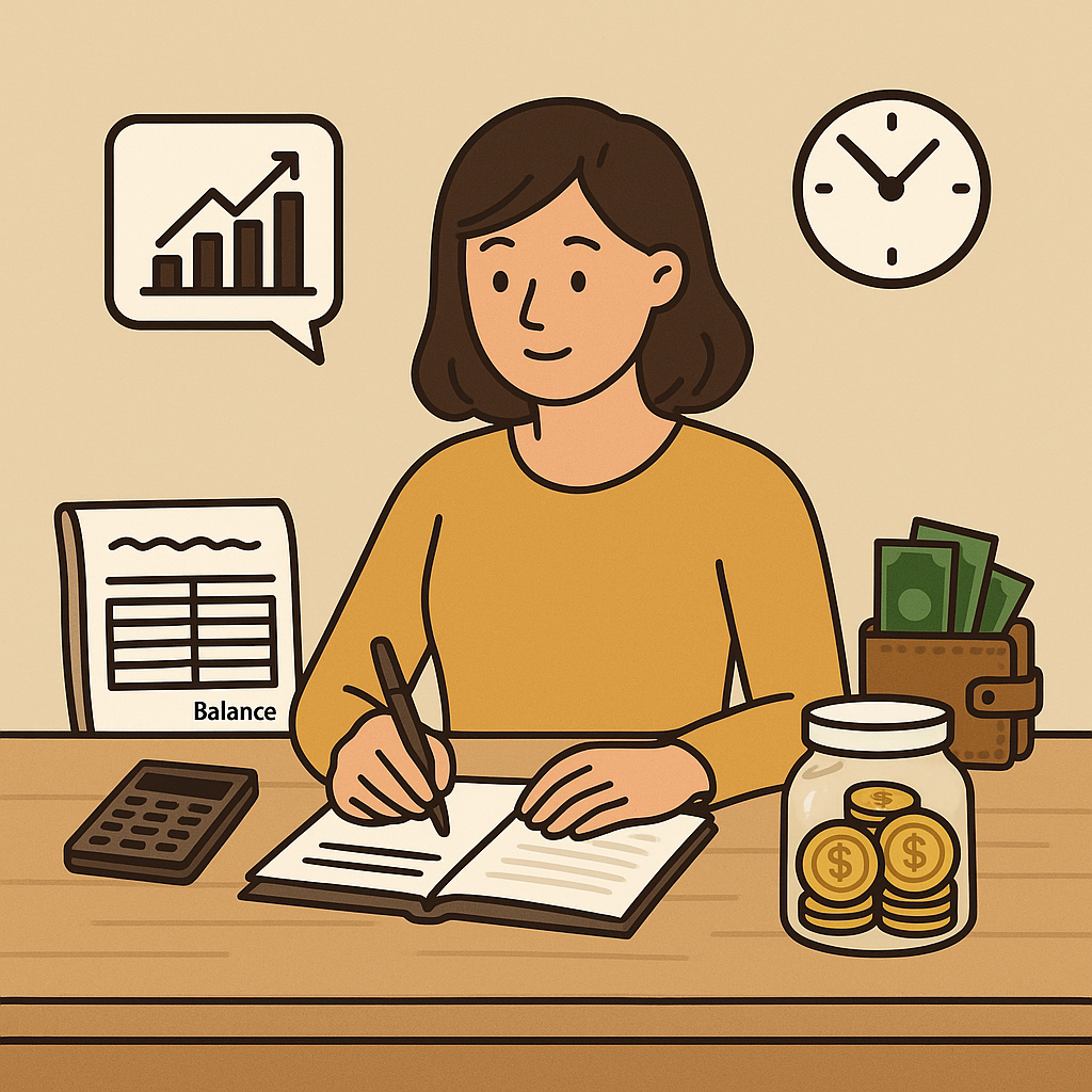 가계부 작성, 지출 통제, 장기 저축 습관의 상호작용