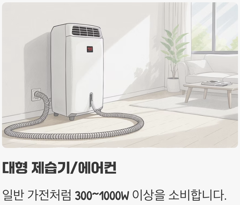 먼저 '엔진' 크기부터 확인하세요, 소비전력의 비밀