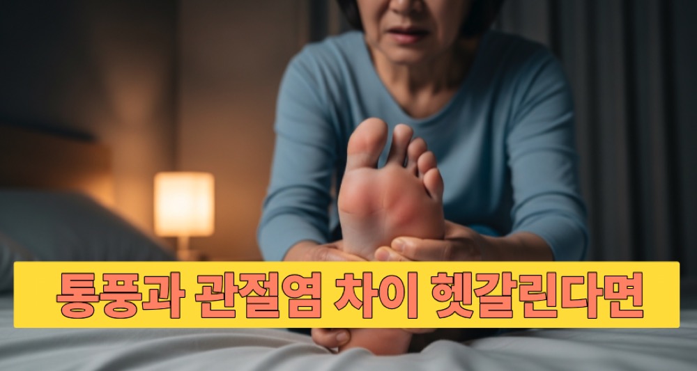 관절 통증 혼란