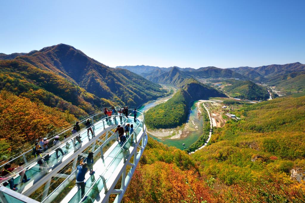 아리힐스 스카이워크 – 하늘 위를 걷는 짜릿한 체험
