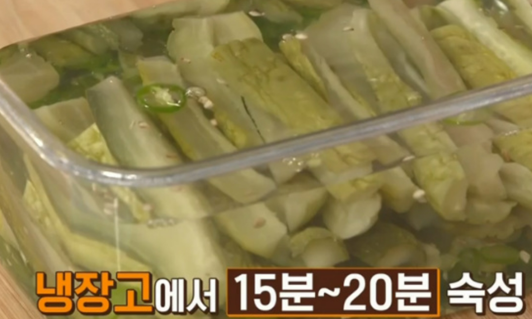 오이지 담그는 방법