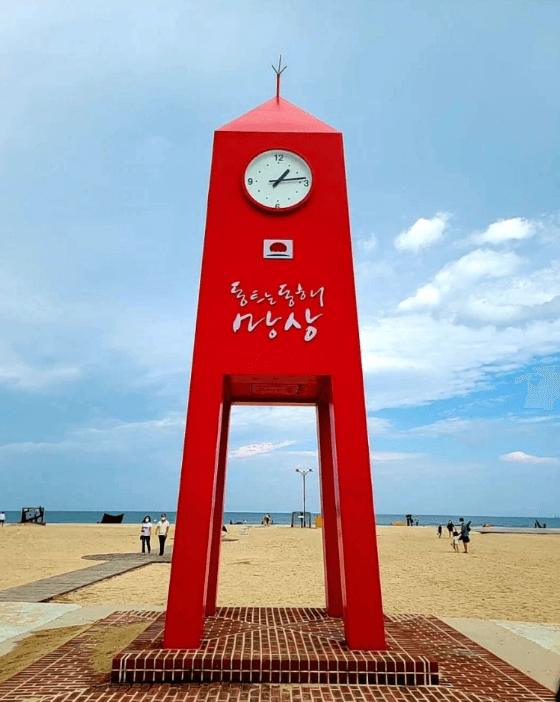 망상해변