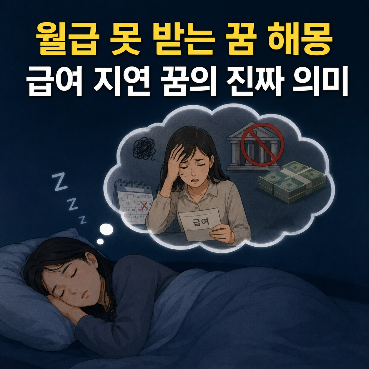 월급 못 받는 꿈