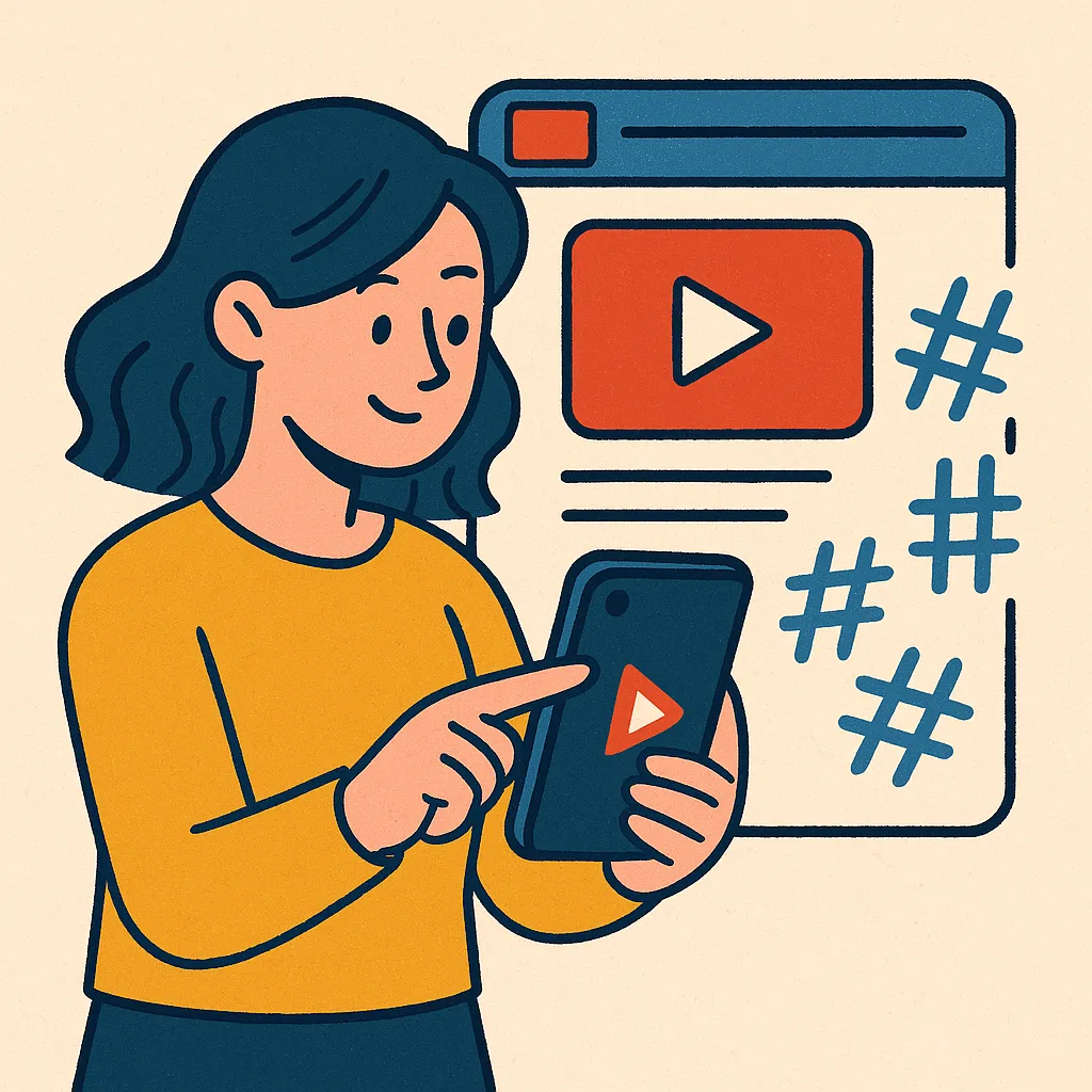 유튜브 쇼츠, 해시태그와 제목 전략