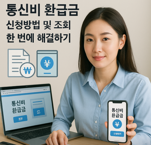 통신비 환급금 신청 방법 조회 및 대상자 확인하기