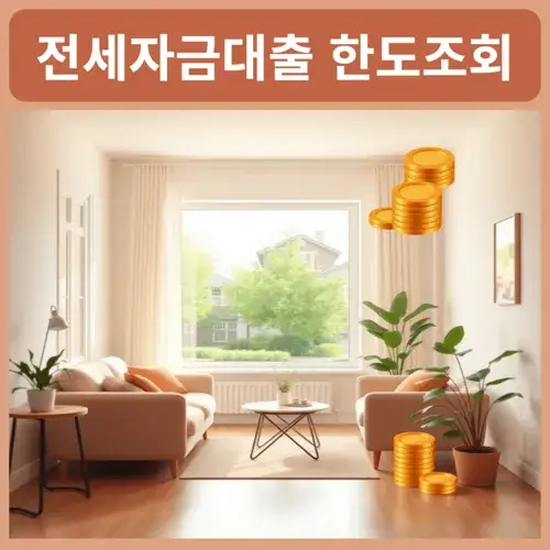 전세자금대출-한도조회