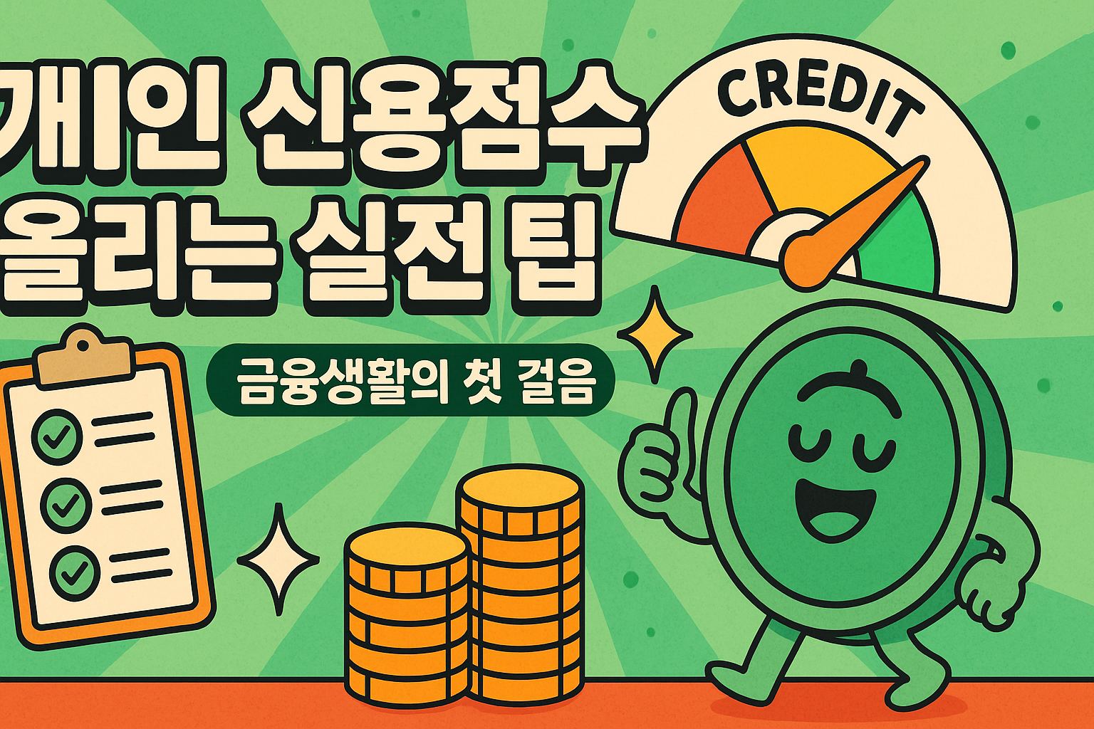 개인 신용점수 올리는 실전 팁 💳 금융생활의 첫 걸음 관련사진