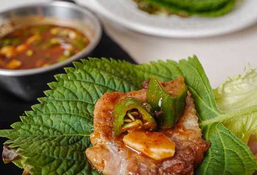 흑돼지-멜젓-숯불