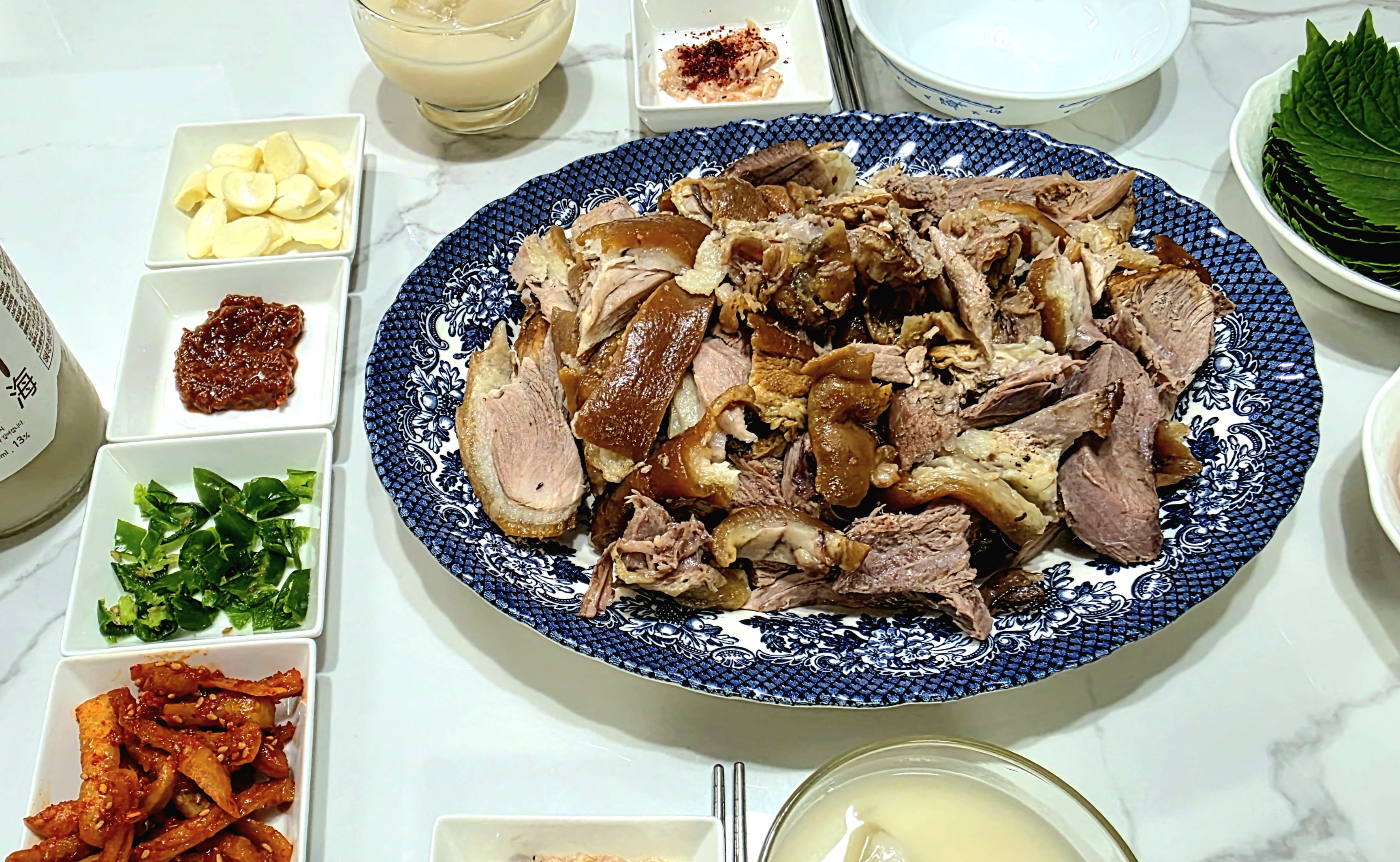 막걸리랑-먹었어요.