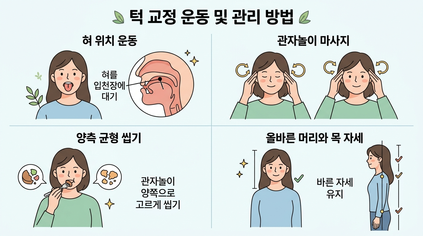 턱과 척추의 숨겨진 관계 신체시스템