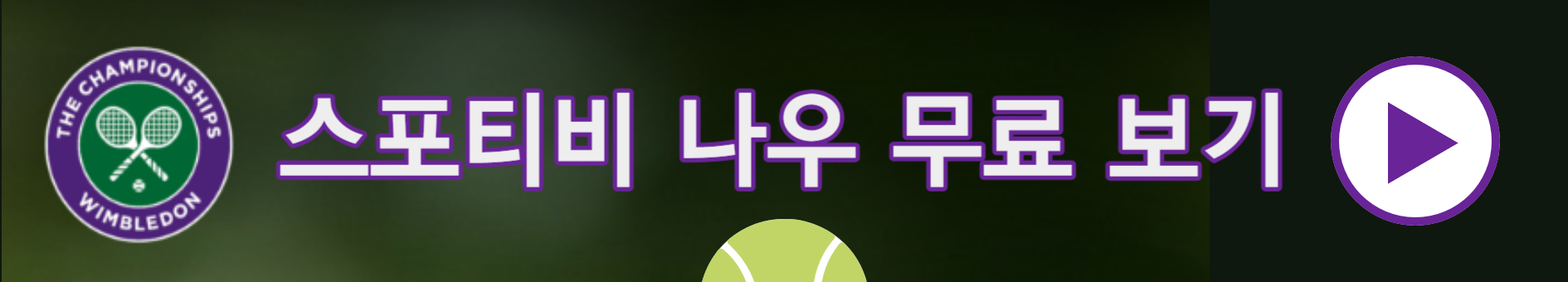 윔블던 오픈 2023 중계