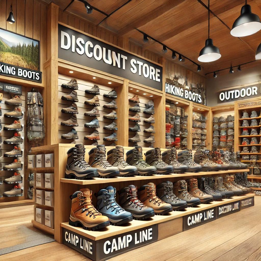 캠프라인등산화 상설할인매장