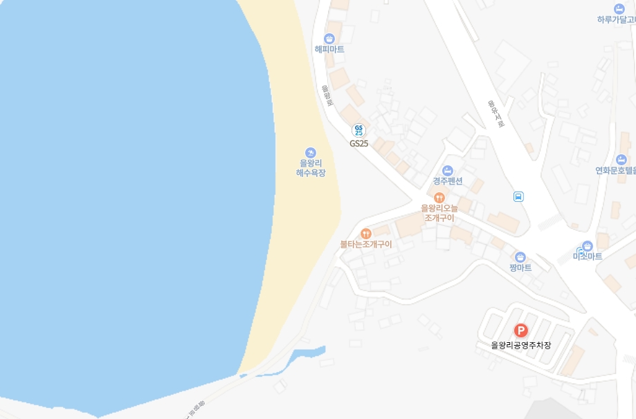 을왕리해수욕장 공영주차장