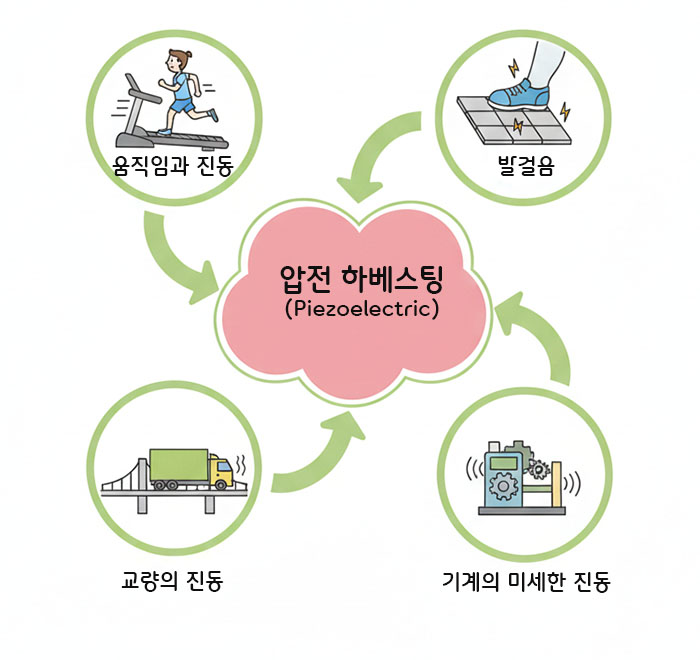 압전 하베스팅 (Piezoelectric)