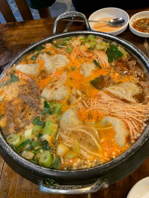 어랑손만두국 어랑전골 사진